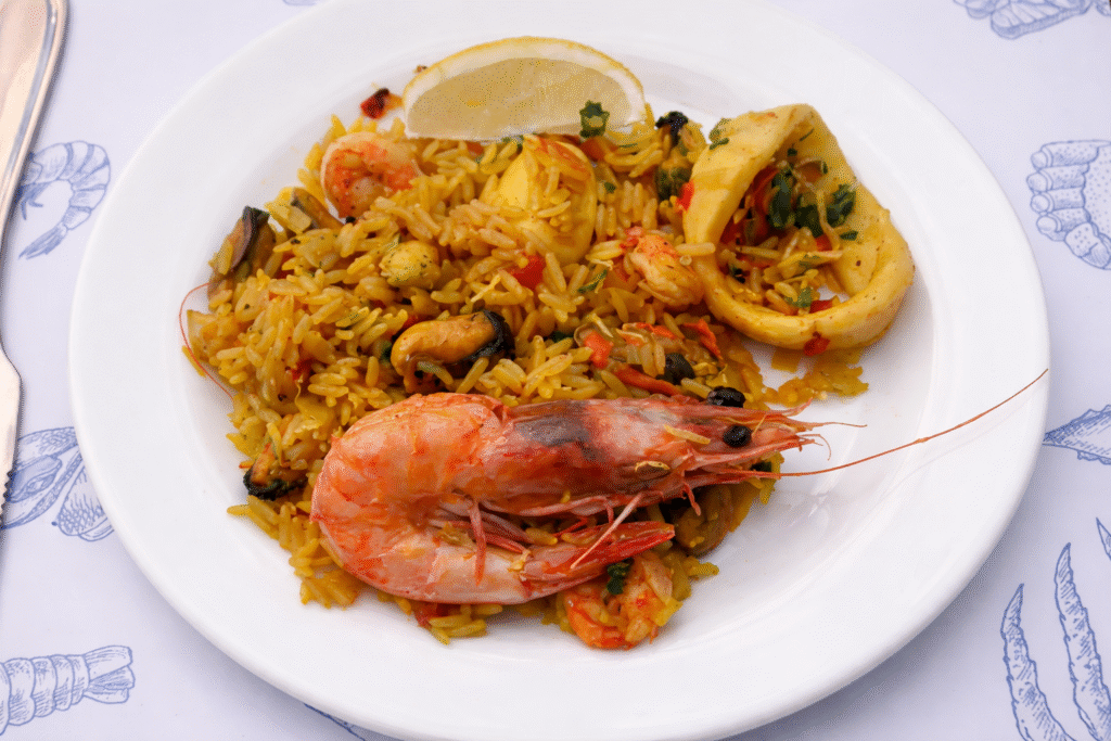 paella-do-chef-pv-show-com-frutos-do-mar-1024x683 Paella de Frutos do Mar | Como fazer?