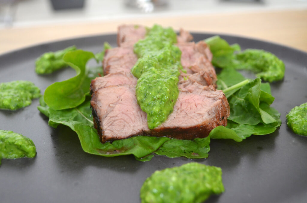 maminha-com-pesto-4-1024x678 Maminha na Churrasqueira com Pesto de Rúcula: Receita do Chef PV Show