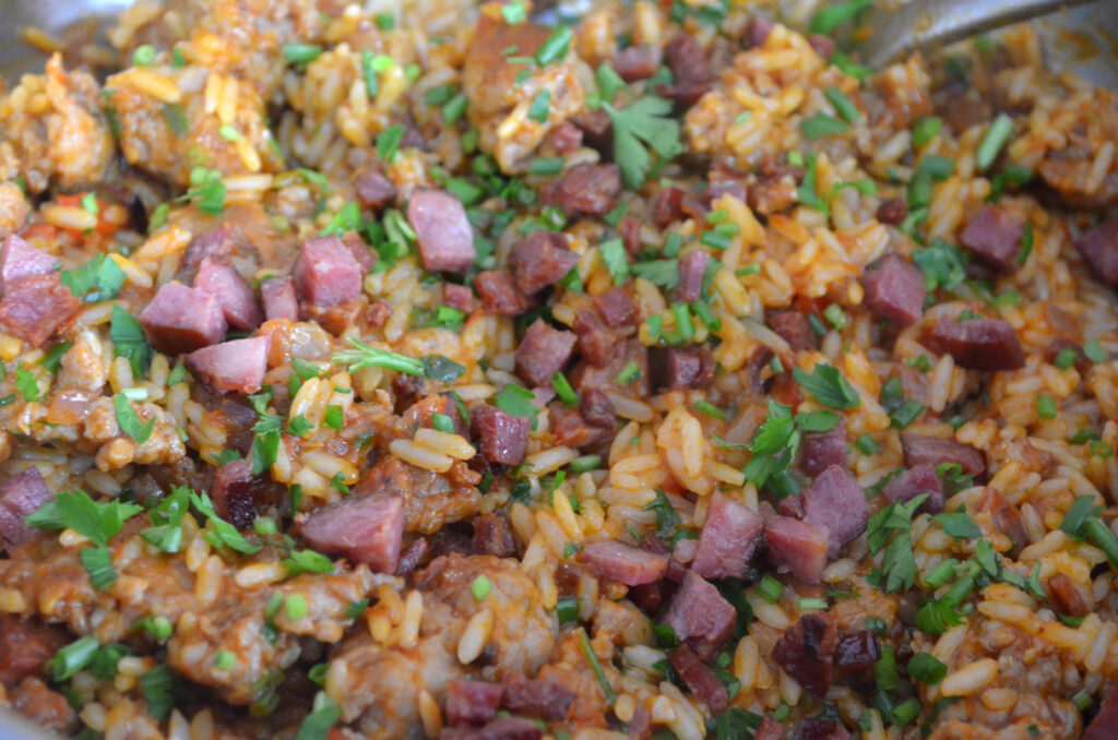 arroz-de-linguicas-3-1024x678 Receita de Arroz com Linguiça Perfeito