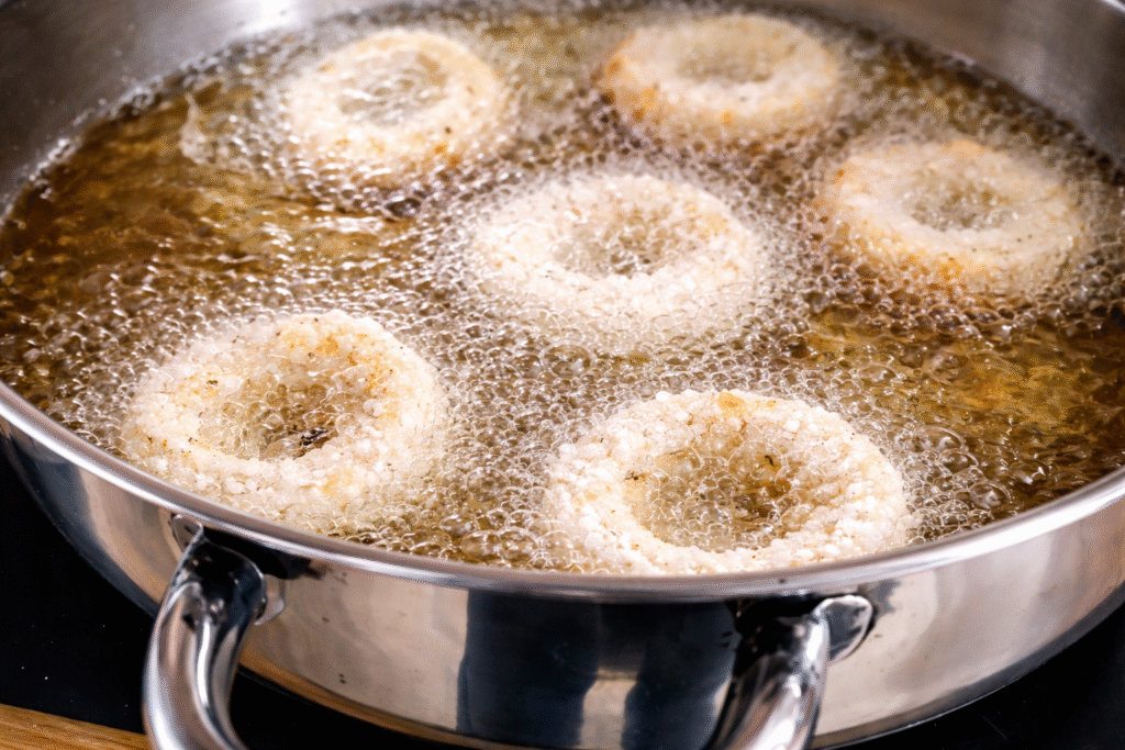 lulas-fritando-1024x683 Receita de Lula à Milanesa Crocante e Suculenta