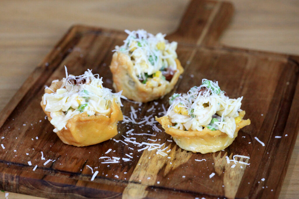 macarronese-do-chef-pv-show-3-1024x683 Salada de Macarrão com Maionese e Cestinha de Parmesão: Uma Receita Cheia de Memórias e Sabor