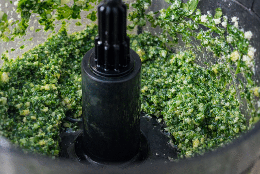 pesto-de-rucula-do-chef-pv-show-1-1024x683 Rigatoni ao Pesto de Rúcula Delicioso