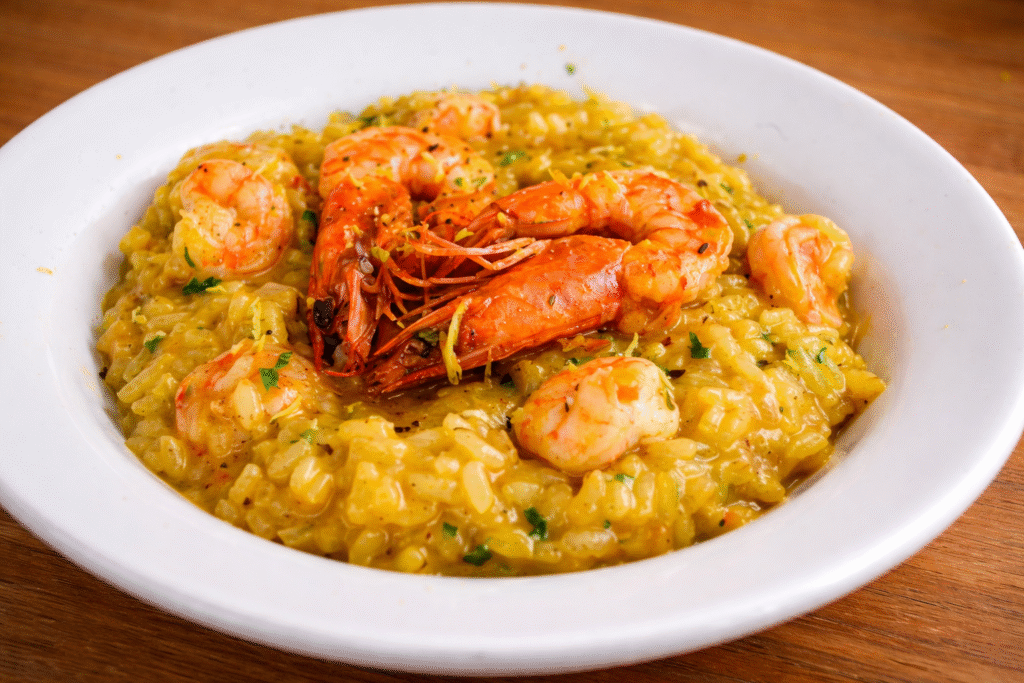 risoto-de-camarao-do-chef-pv-show-2-1-1024x683 Risoto de Camarão Cremoso: Receita Perfeita e Irresistível