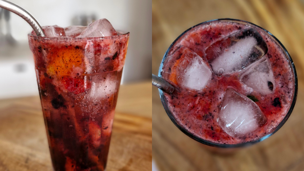 soda-de-frutas-vermelhas-1-1024x576 Soda Refrescante com Frutas Vermelhas: Bebida Gelada para o Verão