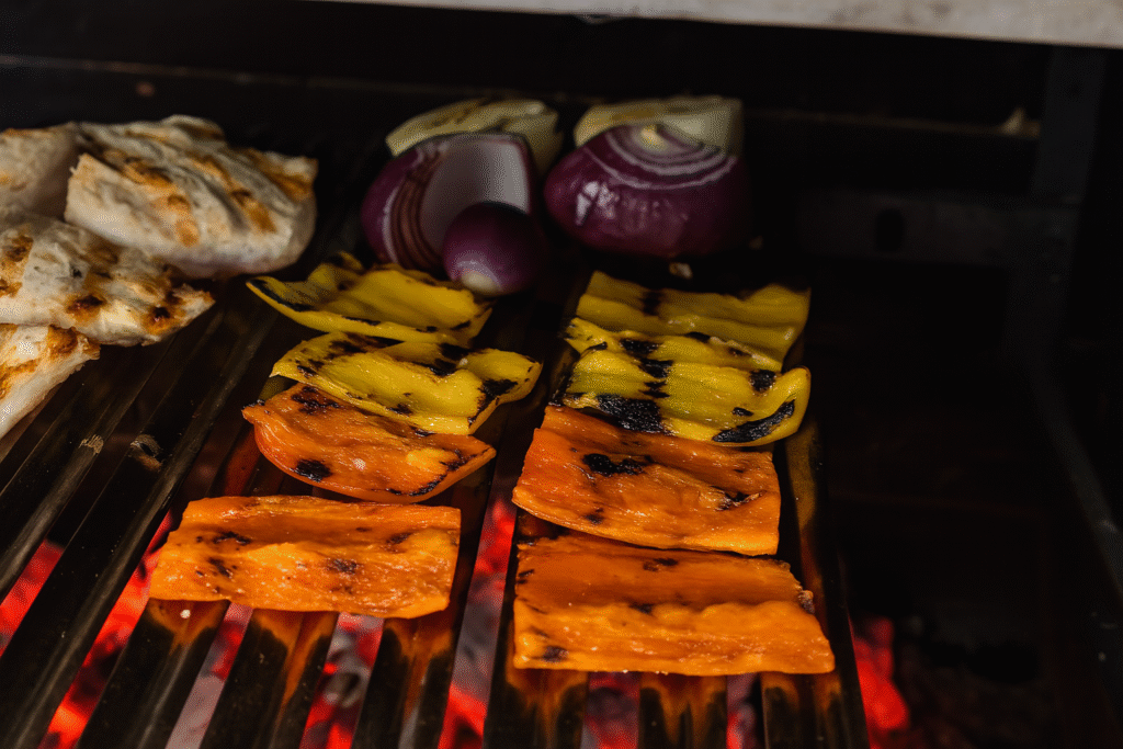 frango-xadrez-na-churrasqueira--1024x683 Frango Xadrez na Parrilla: Fusão na Brasa