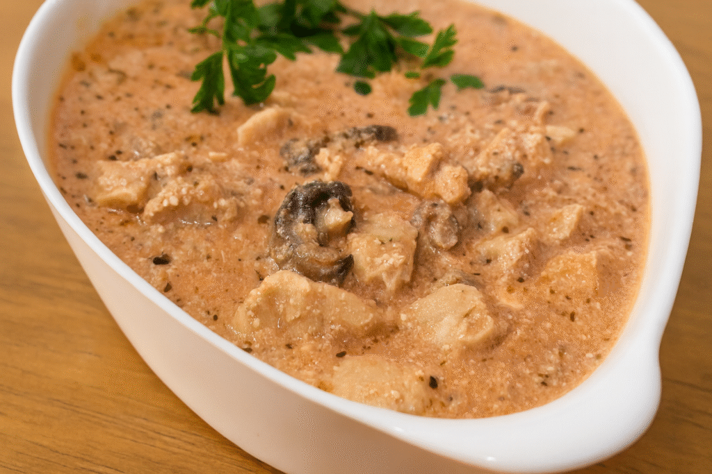 estrogonofe-fit-do-chef-pv-show-3-1024x683 Estrogonofe de Frango Fit Cremoso e Saboroso