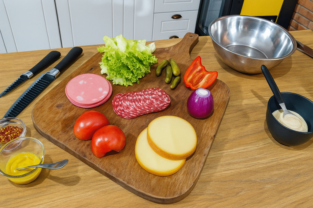 Chopped-Italian-Sandwich-do-chef-pv-show-2-1024x683 Sanduíche Italiano Picado (Chopped Italian Sandwich)