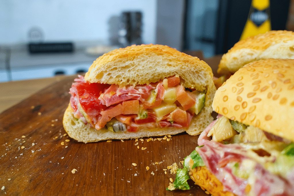 Chopped-Italian-Sandwich-do-chef-pv-show-4-1024x683 Sanduíche Italiano Picado (Chopped Italian Sandwich)