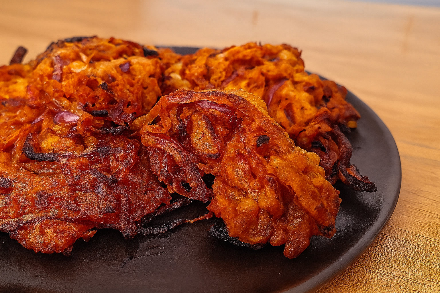 Bolinho de cebola crocante e dourado padrão Chef PV Show