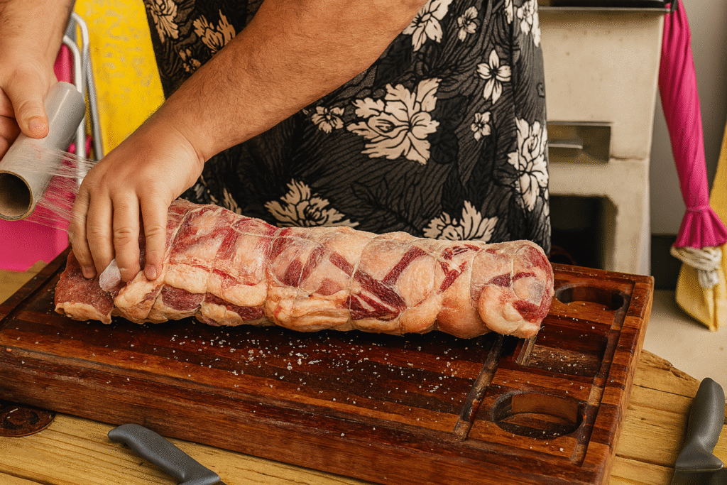 costela-recheada-do-chef-pv-show-2-1024x683 Costela Recheada no Papel Celofane — Suculenta, Macia e Impressionante