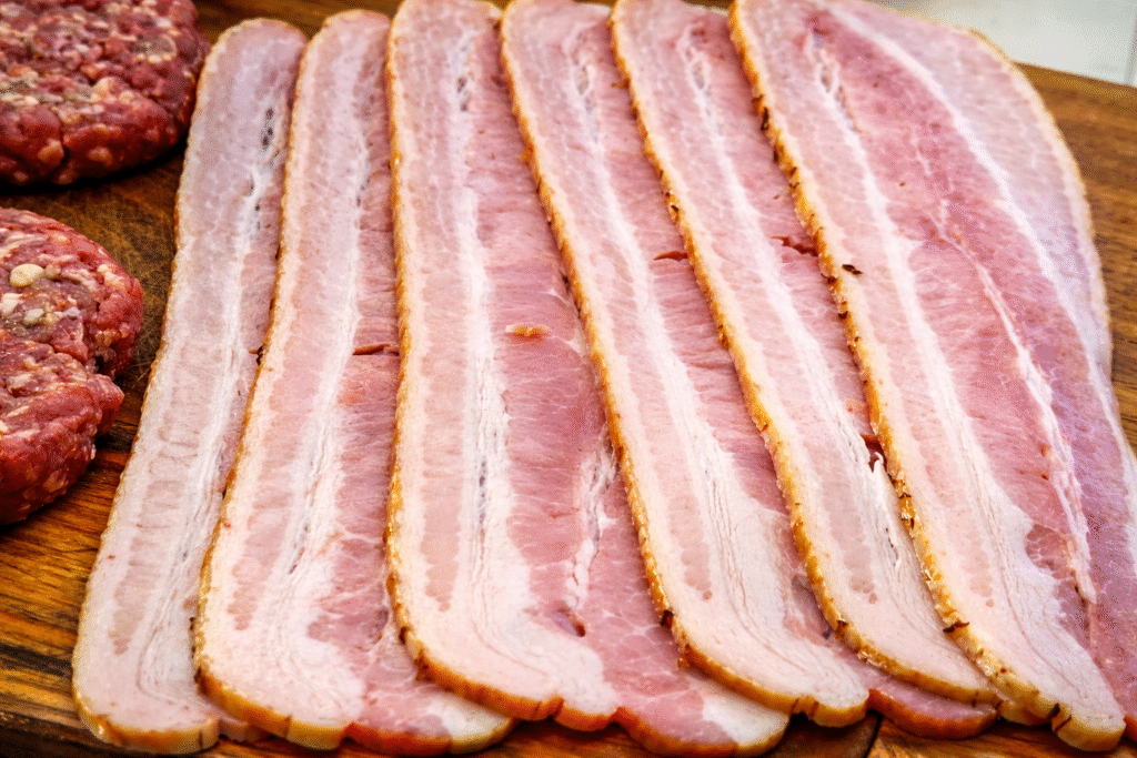 bacon-em-tiras-e-perfeito-para-o-x-salada-1024x683 X-Bacon de Lanchonete: Receita Completa com Bacon Crocante e Muito Sabor