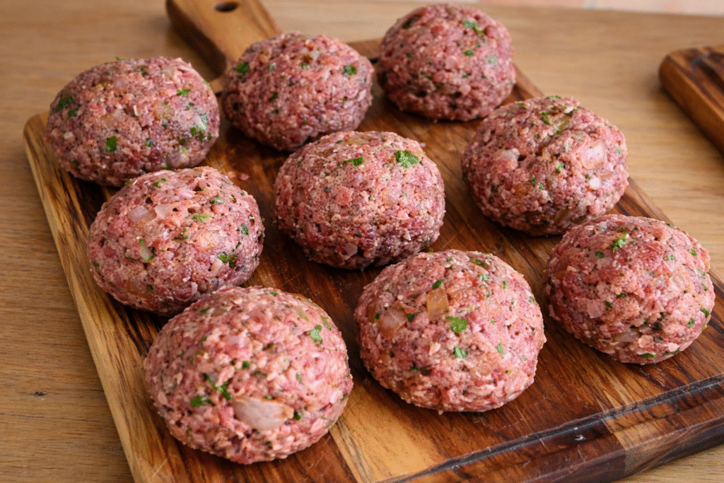 bolinho-de-carne-1024x683 Bolinho de carne com cebola caramelizada