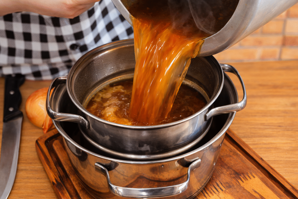 chef-pv-show-preparando-caldo-de-carne-1024x683 Arroz de Rabada: receita saborosa para aproveitar sobras de rabada