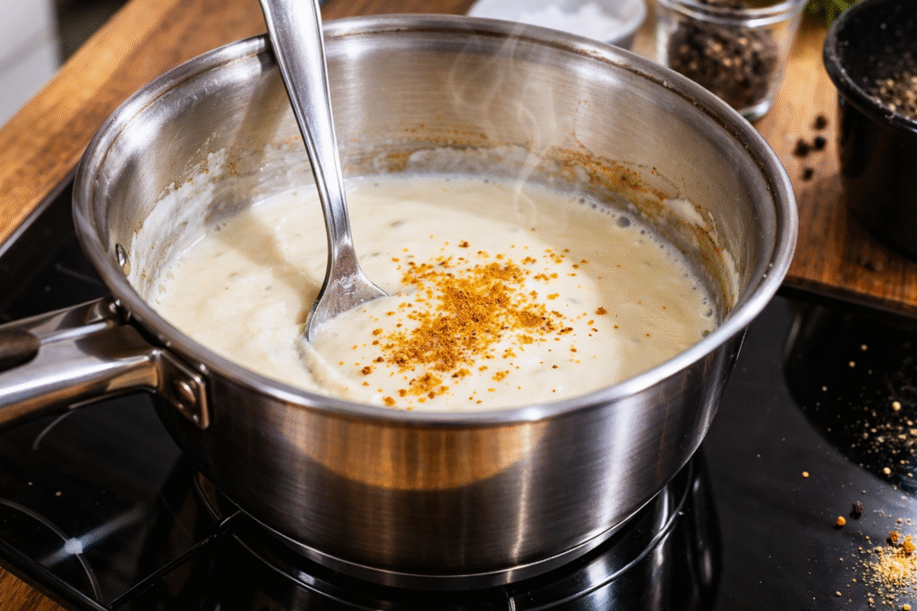 creme-do-cordon-blue-1024x683 Frango Cordon Bleu: Receita Clássica, Crocante e Cremosa para Fazer em Casa