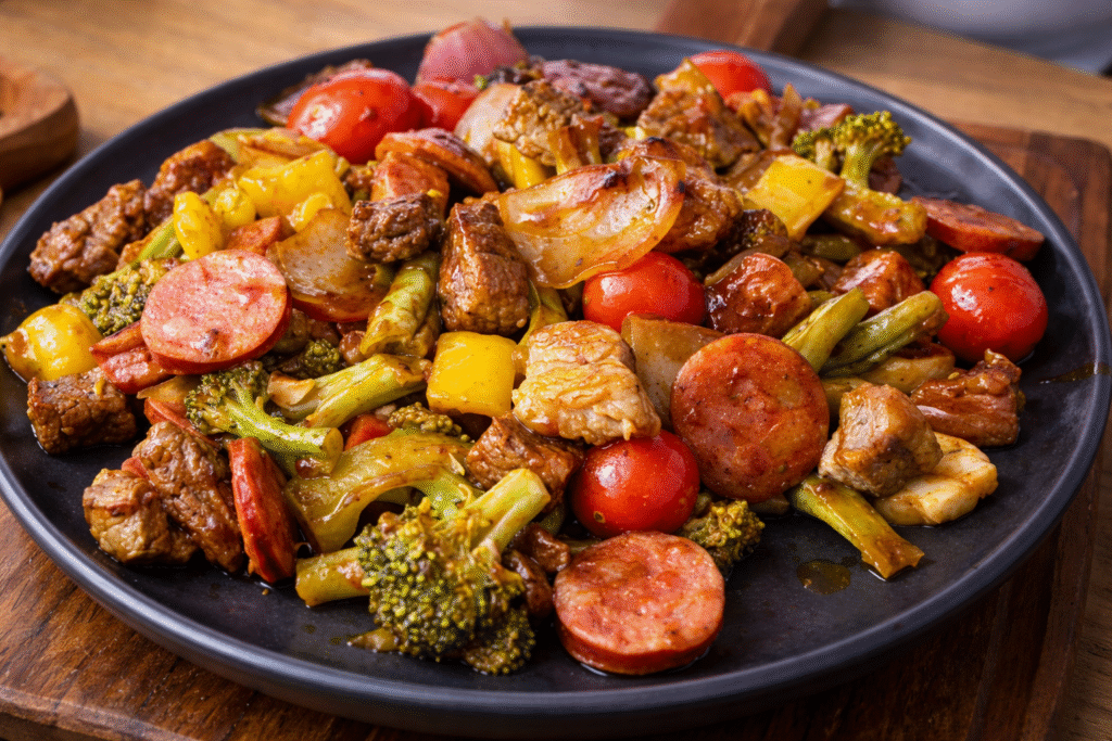 entrevero-bem-cremoso-do-deza-1-1024x683 Entrevero de Disco: Receita Completa com Carne, Linguiça, Legumes e Muito Sabor