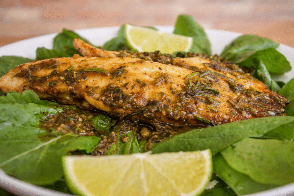 file-de-tilapia-com-ervas-2-1024x683 Filé de Tilápia com Molho de Limão e Ervas