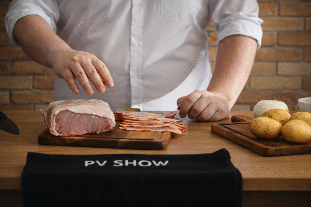 lombo-recheado-com-batatas-1024x683 Lombo Suíno Assado com Bacon e Batatas Rústicas para o Natal