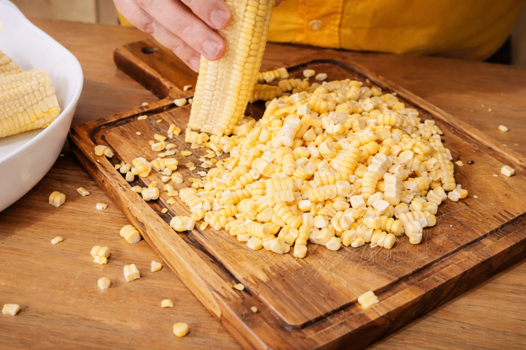 milho-saindo-da-espiga-para-curau-de-milho-1024x683 Curau de Milho Cremoso: Doce Tradicional de Festa Junina
