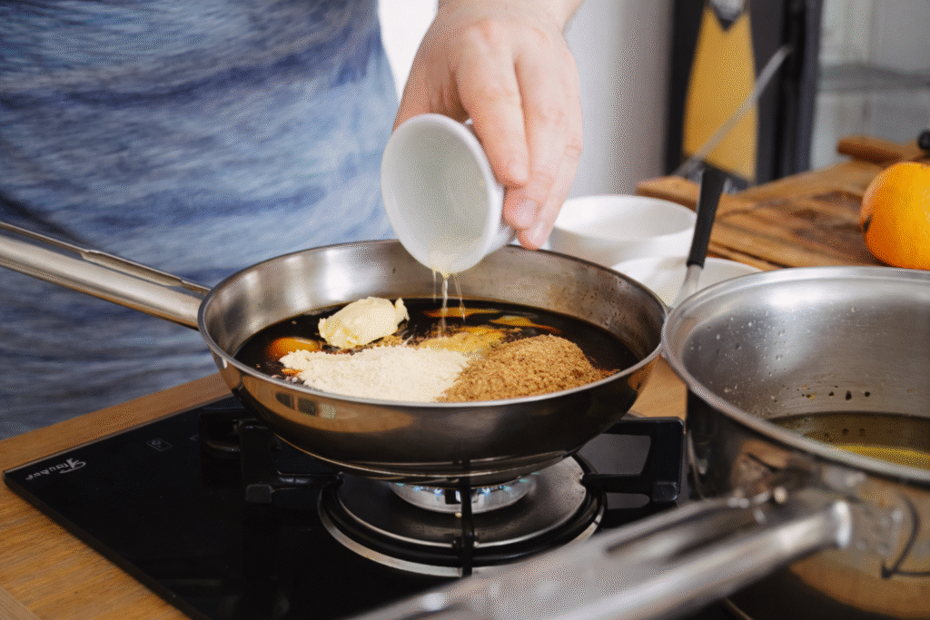 molho-barbecue-caseiro-no-sabor-laranja-1024x683 Tulipa de Frango com Molho Barbecue Caseiro de Laranja