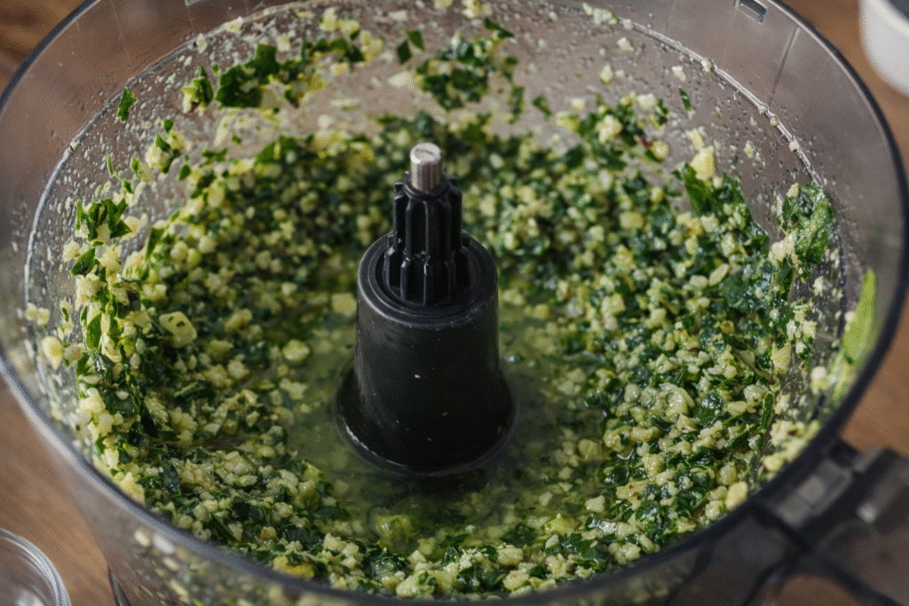 molho-pesto-simples-1024x683 Risoto Branco com Pesto: Receita Cremosa, Elegante e Cheia de Sabor