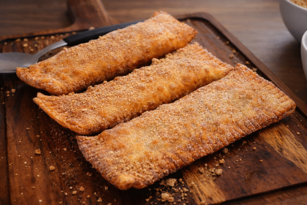 pastel-de-banana-com-doce-de-leite-3-1024x683 Pastel de Banana com Doce de Leite e Paçoca: sobremesa crocante e afetiva