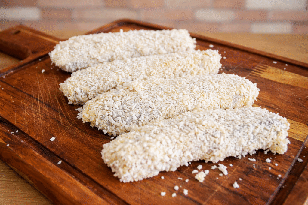 peixe-empanado-1024x683 Filé de Peixe Frito com Arroz de Coco