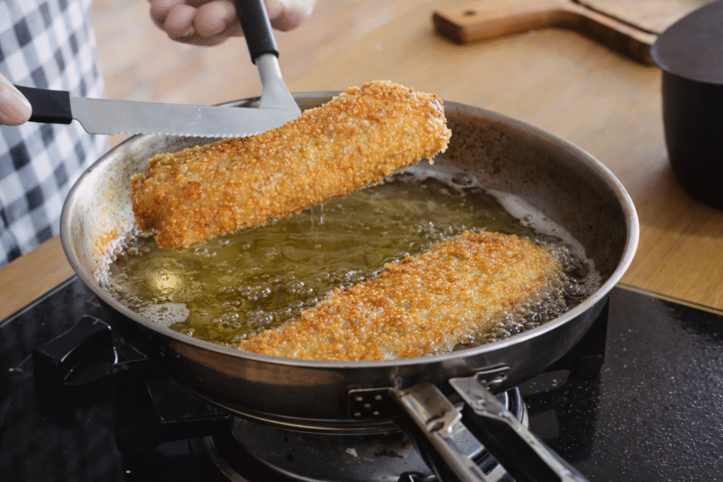 peixe-frito-crocante-1024x683 Filé de Peixe Frito com Arroz de Coco