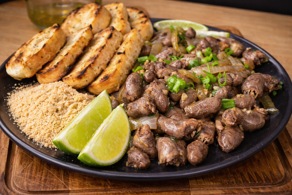 porcao-de-coracaozinho-de-boteco-1-1024x683 Coração de Frango Acebolado: Receita de Boteco Fácil e Saborosa