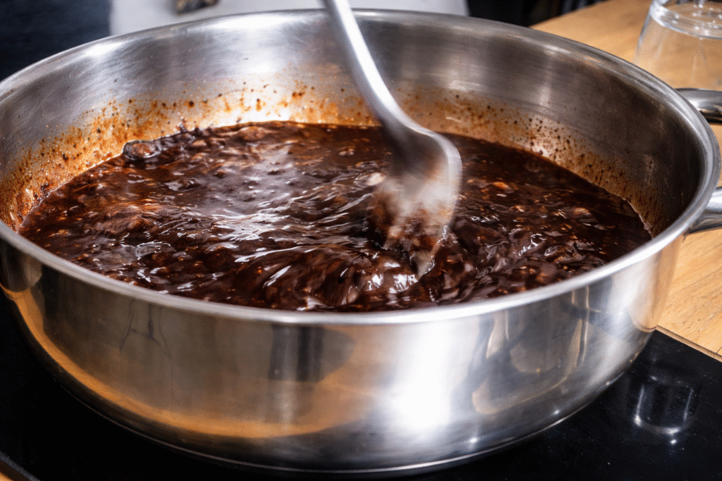 preparando-base-de-cacau-para-licor-1024x683 Como Fazer Licor de Cacau Caseiro: Receita Fácil, Barata e Cremosa