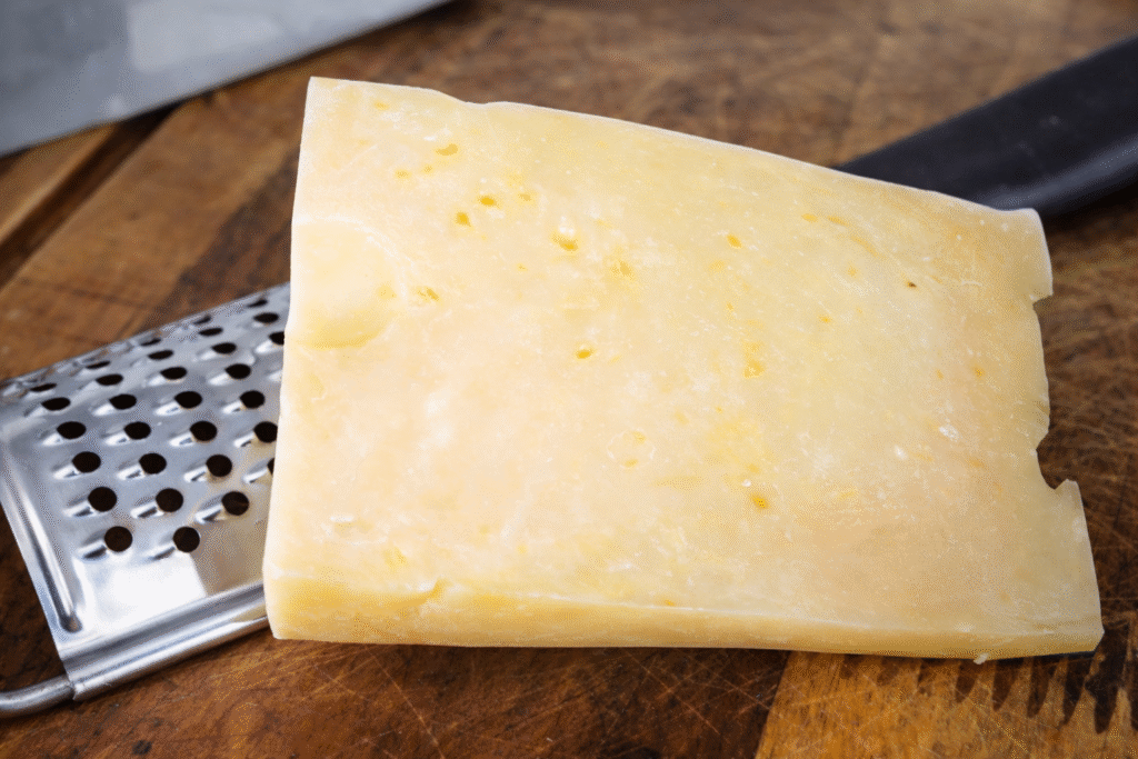 queijo-emmental-para-macarrao-1024x683 Macarrão com Queijo Emmental e Bacon: Receita Cremosa Sem Molho Branco