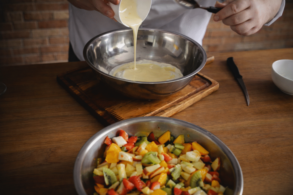 salada-de-frutas-na-versao-cremosa-1024x683 Salada de Frutas Cremosa Perfeita para o Verão