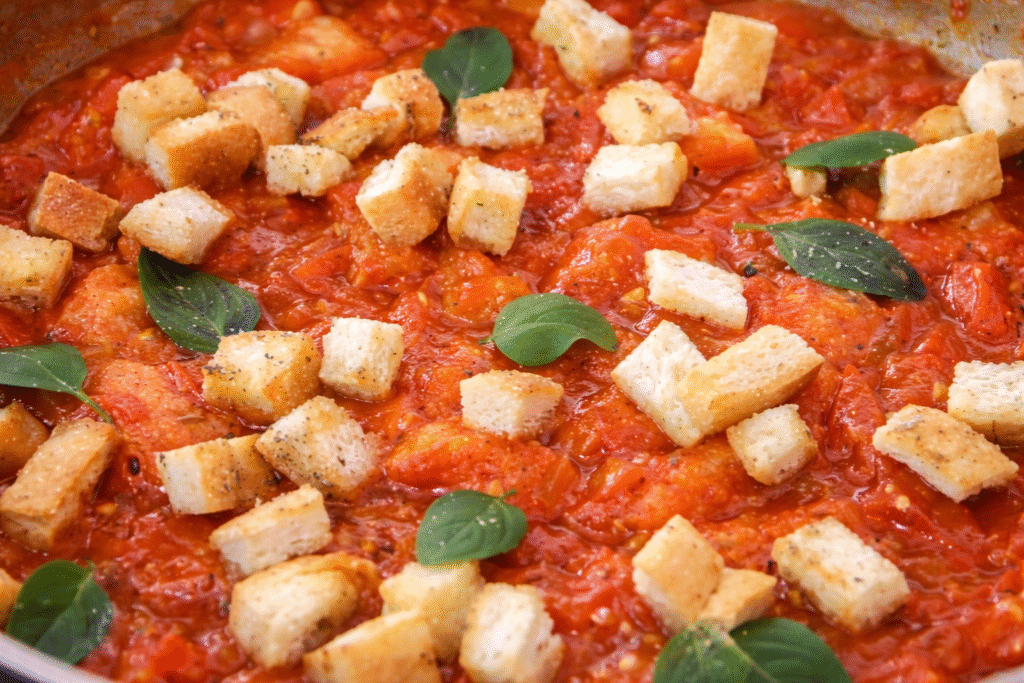 sopa-de-tomate-e-pao-e-maravilhosa-1024x683 Sopa de Tomate com Pão (Papa al Pomodoro): Receita Italiana Simples e Confortante