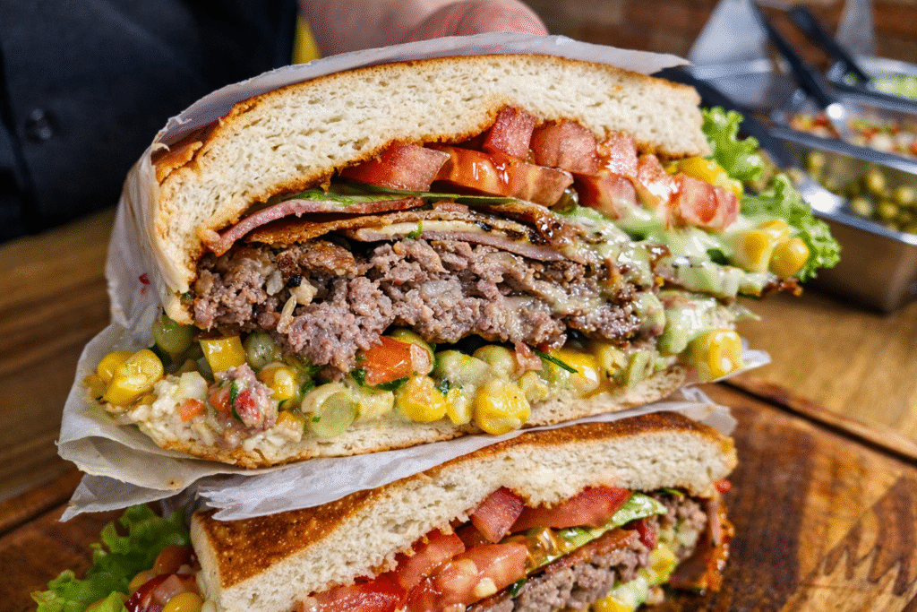 x-bacon-do-chef-pv-show--1024x683 X-Bacon de Lanchonete: Receita Completa com Bacon Crocante e Muito Sabor