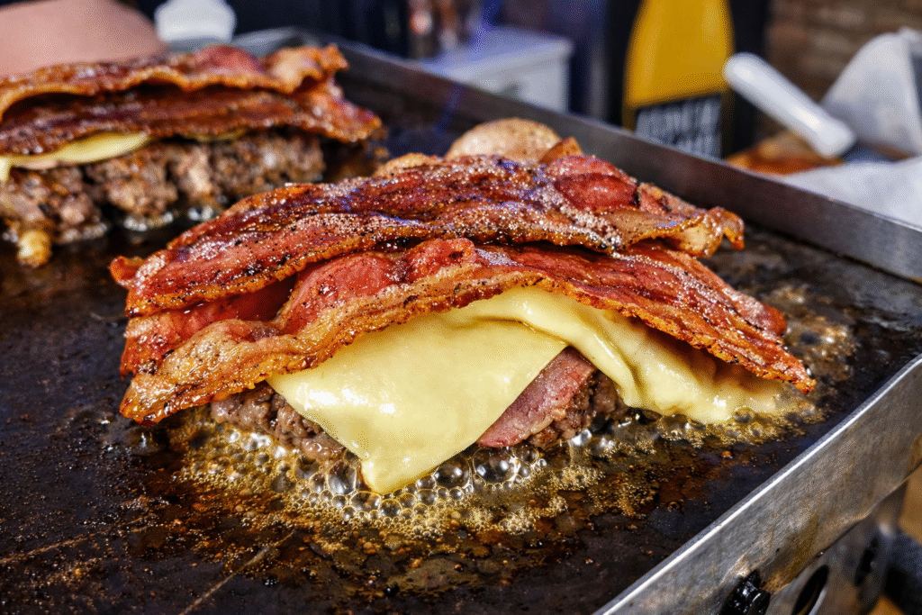 x-bacon-do-chef-pv-show-2-1024x683 X-Bacon de Lanchonete: Receita Completa com Bacon Crocante e Muito Sabor