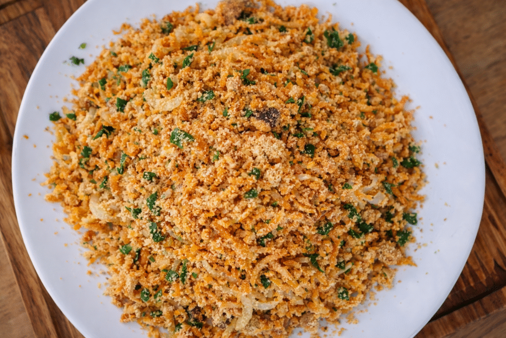 farofa-de-cenoura-1024x683 Farofa de Cenoura com Bacon: Receita Crocante, Saborosa e Fácil