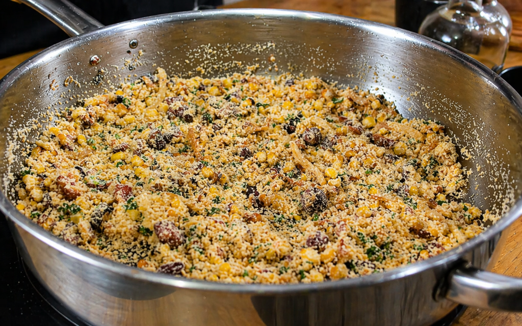 farofa-de-milho-tostado-1-1024x640 Farofa de Milho Tostado na Churrasqueira: Acompanhamento Perfeito para Churrasco