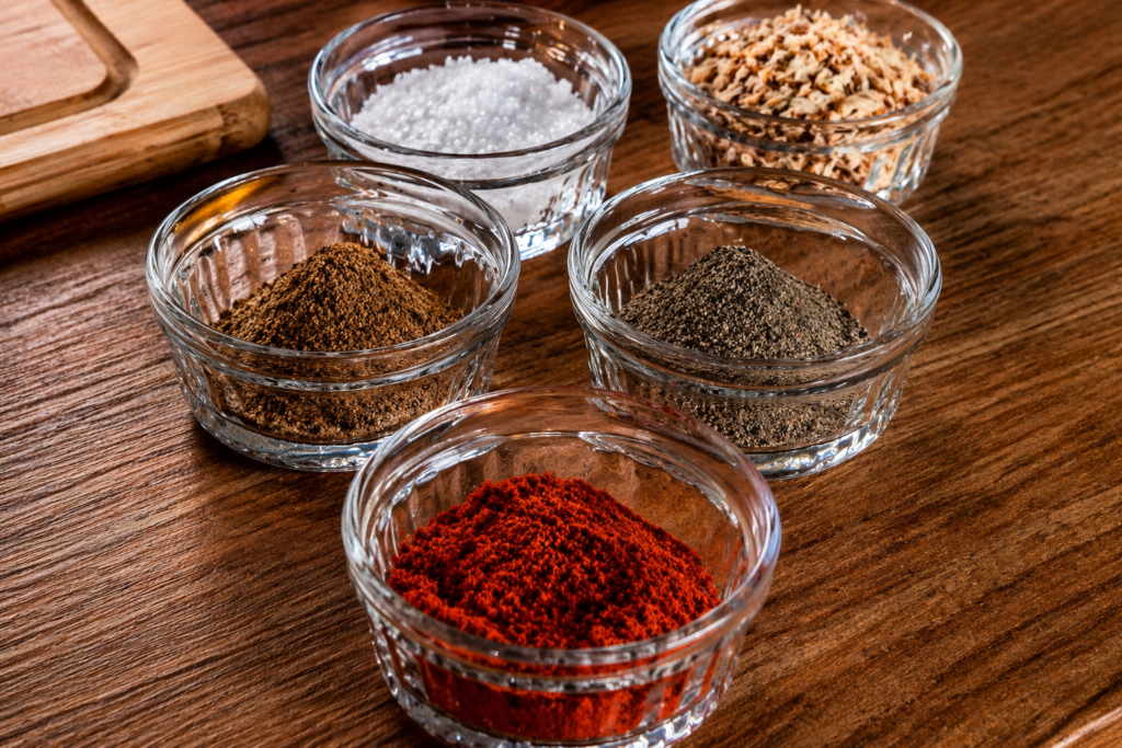 mix-de-temperos-e-especiarias-para-fazer-um-presunto-caseiro-de-pernil-1024x683 Presunto Caseiro de Pernil: O Guia Definitivo para Fazer na Airfryer