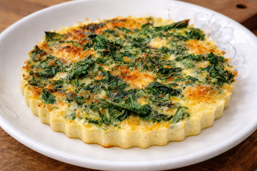 omelete-de-espinafre-feita-na-air-fryer-dourada-1-1024x683 Omelete de Espinafre na Air Fryer: Receita Fácil, Rápida e Saudável