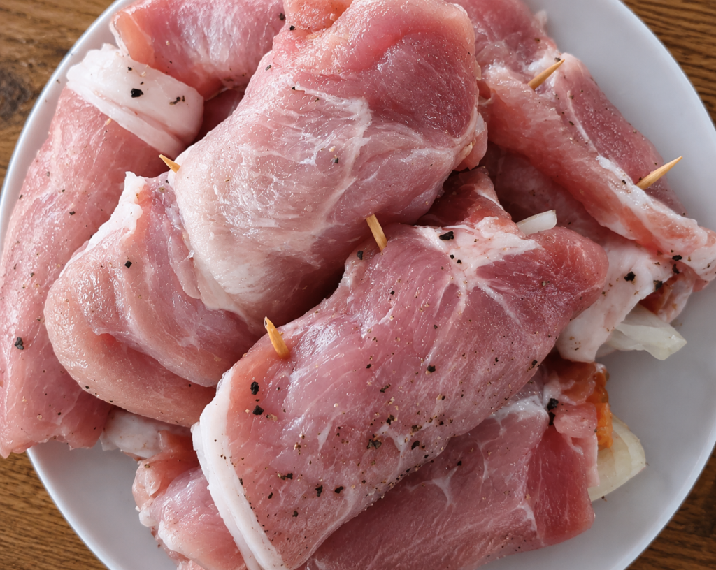 bife-a-role-preparado-1024x816 Lombo Suíno a Rolê na Air Fryer: Receita Suculenta, Fácil e Cheia de Sabor