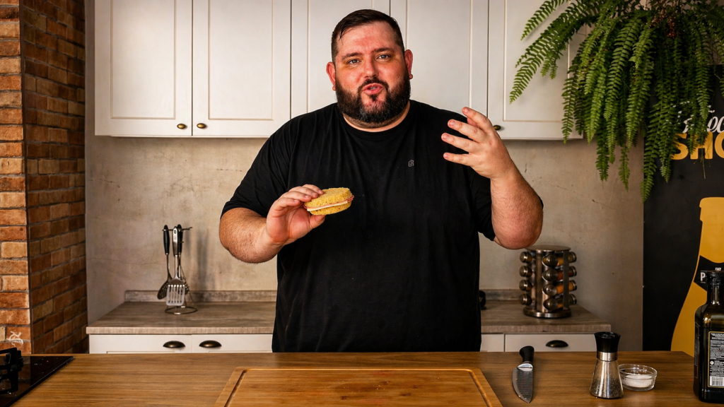 chef-pv-show-provando-pao-fit-1024x576 Pão Fit de Micro-ondas: Receita Rápida, Saudável e Pronta em 2 Minutos