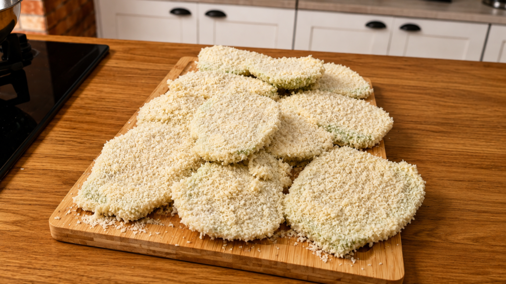 chuchu-empanado-para-um-milanesa-crocante-com-farinha-panko-1024x576 Chuchu à Milanesa Crocante: Receita Fácil, Saborosa e Surpreendente