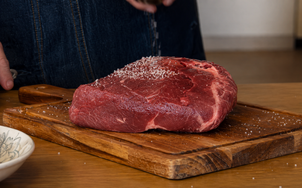 contra-file-limpo-para-carne-ao-forno-1024x640 Filé de Costela Assado no Forno: Suculência, Aroma e Muito Sabor Sem Precisar de Churrasqueira