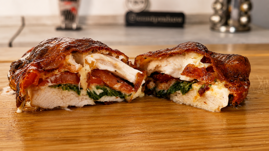franguinho-fit-cremoso-1024x576 Frango Recheado na Air Fryer: Receita Cremosa, Saudável e Muito Suculenta
