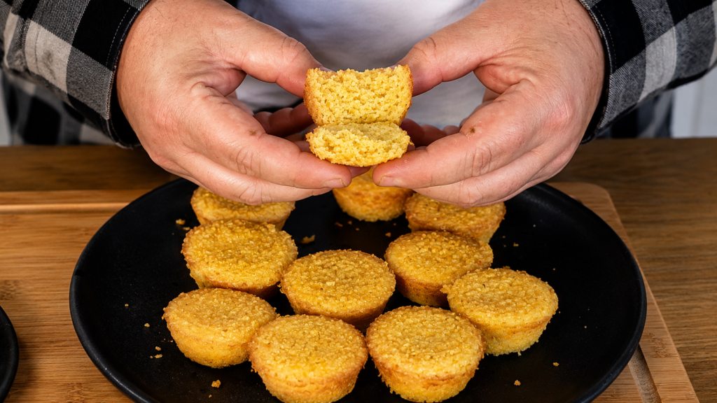 paozinho-de-flocao-de-milho-fofinho-e-macio-1024x576 Pãozinho de Flocão na Air Fryer: Receita Fácil, Macia e Sem Farinha de Trigo