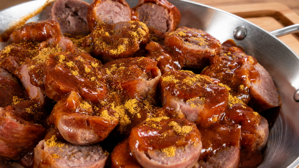 curryvurst3-1024x576 Currywurst: A Famosa Comida de Rua Alemã com Molho de Curry