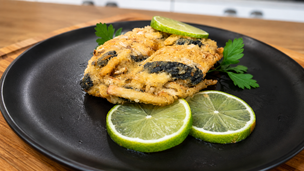 file-de-palmito-frito-como-se-fosse-peixe-2-1024x576 Filé de Palmito Empanado: A Receita Vegana que Está Surpreendendo a Internet