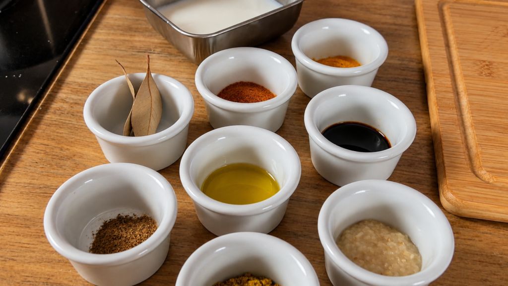 ingredientes-para-fazer-um-bobotie-1024x576 Bobotie: Aprenda a Fazer o Tradicional Prato Nacional da África do Sul