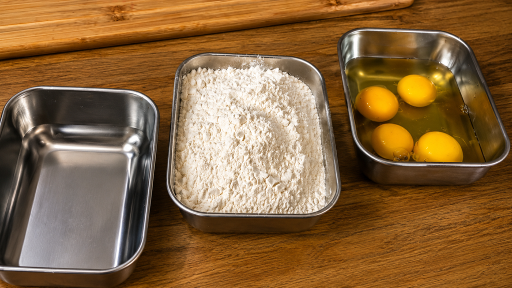ingredientes-para-kasespatzle-austriaco-1024x576 Käsespätzle Austríaco: Massa Caseira com Queijo e Cebola Dourada