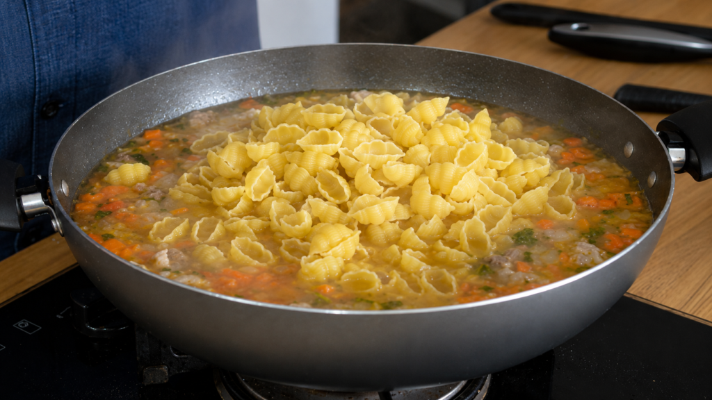 sopa-de-bananinha-1024x576 Sopa de Macarrão com Bananinha da Costela: Receita Reforçada para os Dias Frios