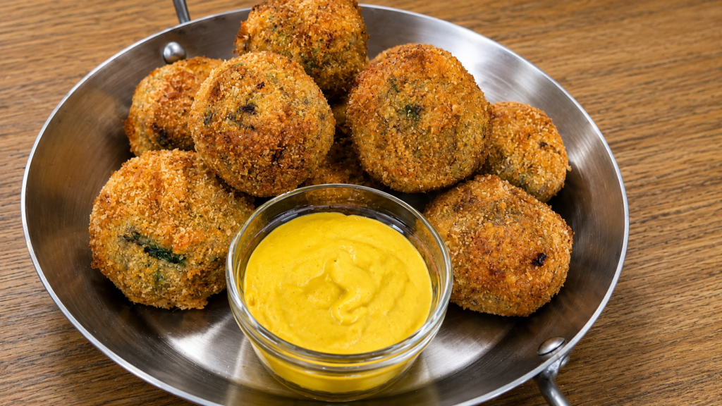 Bitterballen-1-1-1024x576 Bitterballen Holandês: Bolinho de Carne Cremoso e Crocante